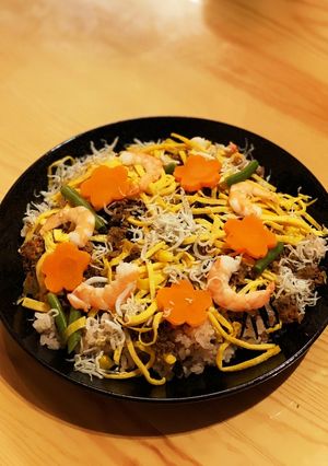 家にあるものでひなちらし寿司-レシピのメイン写真