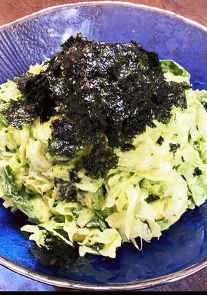 激うま!韓国風アボカドとレタスのサラダ-レシピのメイン写真