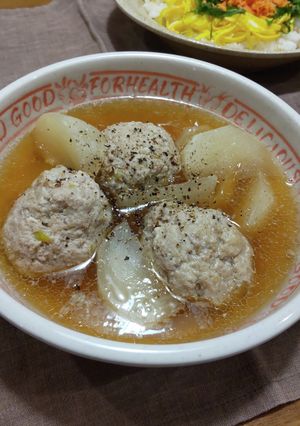 肉団子スープ煮-レシピのメイン写真