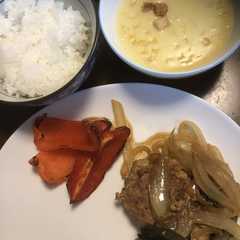 รูปของ ずぼら和風ハンバーグ