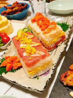 ひな祭りに♡寿司ケーキ-レシピのメイン写真