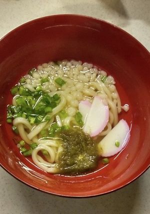 桜島フェリーのやぶ金風の出汁うどん-レシピのメイン写真
