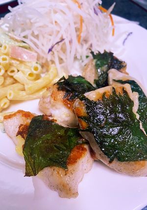 鶏ささみ大葉チーズ焼き-レシピのメイン写真