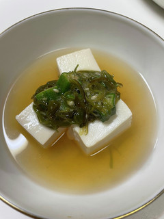 湯豆腐めかぶオクラ添え-レシピのメイン写真