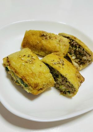 たっぷりキャベツの油揚げ餃子-レシピのメイン写真