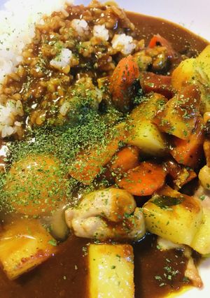 レトルト活用●鶏肉と人参＆馬鈴薯のカレー-レシピのメイン写真