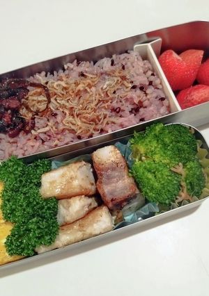 ラグビー小僧のお弁当240304-レシピのメイン写真