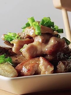 鶏肉とごぼう味噌炒め☆お弁当☆ランチ丼-レシピのメイン写真
