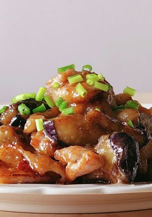 15分完成☆鶏肉&揚げなすピリ辛味噌炒め-レシピのメイン写真