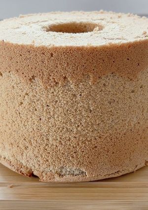あんこシフォンケーキ　正月の残りあんこで-レシピのメイン写真