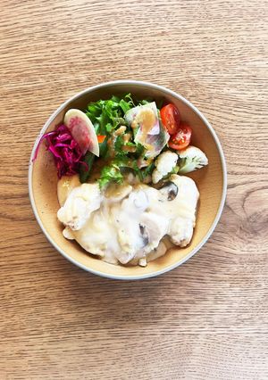 塩麹を使ったホワイトクリームの胸肉ソテー-レシピのメイン写真