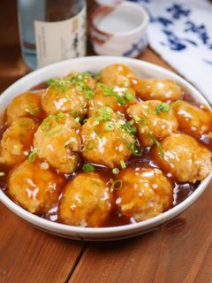 たっぷりとろとろ✨あんかけ白菜鶏団子-レシピのメイン写真
