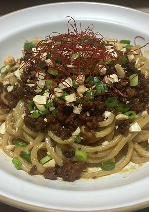 汁なし担々麺-レシピのメイン写真