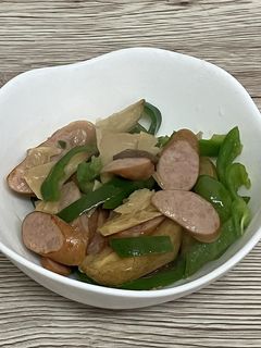 ウインナーきのこピーマン炒め-レシピのメイン写真