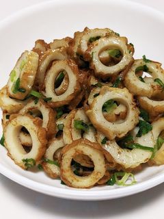 ちくわネギ塩炒め-レシピのメイン写真