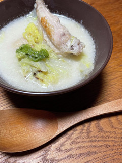 白菜と手羽中のミルクスープ-レシピのメイン写真