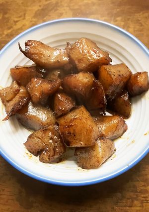 熊本郷土料理・赤酒"こんにゃくピリ辛煮"-レシピのメイン写真