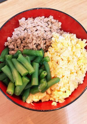 簡単！３色丼-レシピのメイン写真