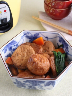 \大同電鍋レシピ/薩摩揚とがんもの煮物-レシピのメイン写真