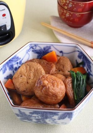 ＼大同電鍋レシピ／薩摩揚とがんもの煮物-レシピのメイン写真