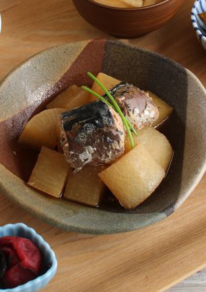 ＼大同電鍋レシピ／さば缶大根-レシピのメイン写真