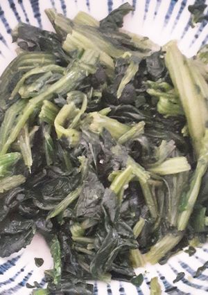 簡単★冷凍ほうれん草のにんにく醤油和え-レシピのメイン写真