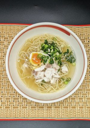 鯛かまのだしラーメン-レシピのメイン写真