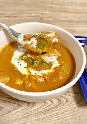 市販カレールウで簡単♪バターチキンカレー-レシピのメイン写真
