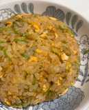 丸美屋の麻婆豆腐の素で簡単チャーハン♡