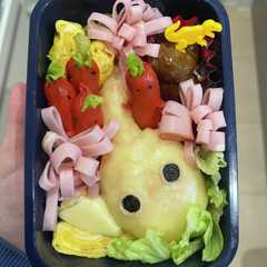 ピクミン弁当-レシピのメイン写真