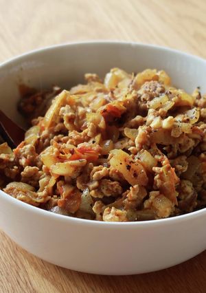 豚ひき肉のカレースパイス炒め-レシピのメイン写真