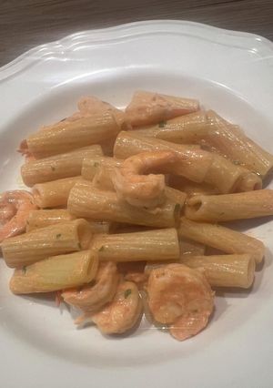 エビのトマトクリームパスタ-レシピのメイン写真