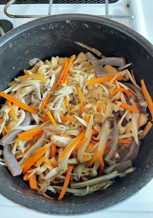 【簡単副菜】炊くだけ本格切干大根煮-レシピのメイン写真