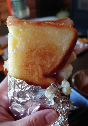 パン一枚とフライパンでホットサンド-レシピのメイン写真