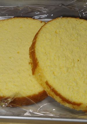 基本のスポンジケーキ-レシピのメイン写真