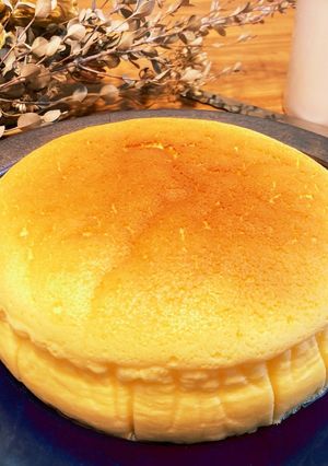 【絶品】米粉でヨーグルトスフレケーキ-レシピのメイン写真