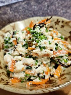 塩昆布だけで~調味料なしの豆腐の白和え-レシピのメイン写真