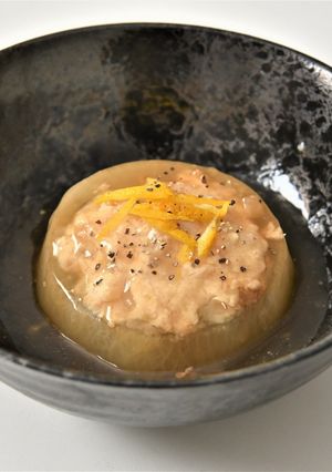 ユズ香るダイコンの肉詰め-レシピのメイン写真