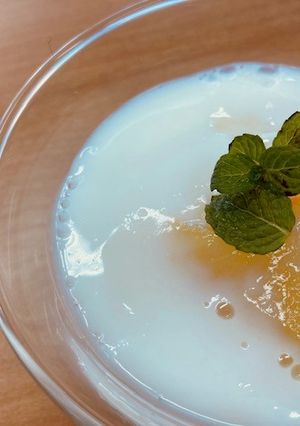 みかんとパインの牛乳寒天-レシピのメイン写真