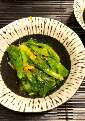 【野菜ソムリエ】畑菜のお浸し-レシピのメイン写真