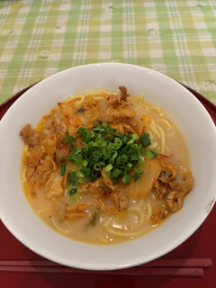 簡単!豚キムチラーメン-レシピのメイン写真