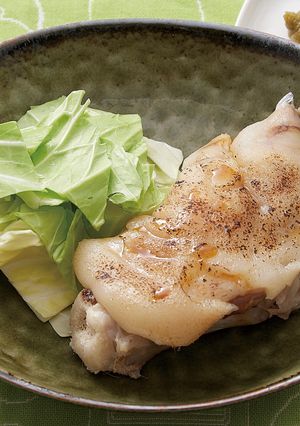 ぱりっと、ぷるっと、とろっとろな焼き豚足-レシピのメイン写真