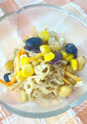 切干大根のごまサラダ-レシピのメイン写真