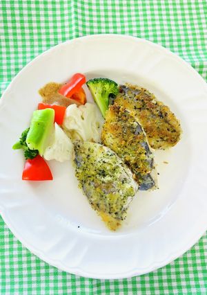 アジの香草パン粉焼き-レシピのメイン写真