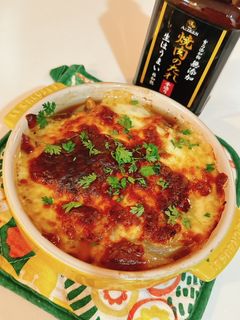 焼肉の生だれで新玉ねぎ大量消費チーズ焼き-レシピのメイン写真