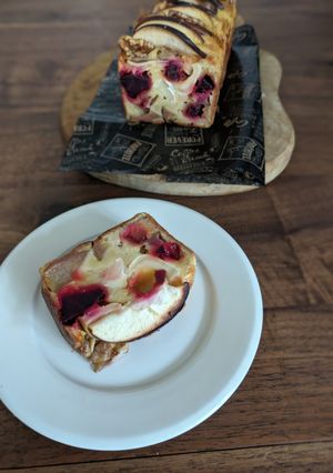 ビーツとりんごのケークサレ-レシピのメイン写真