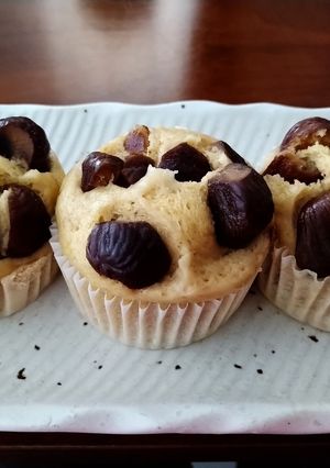 米粉で☆栗バナナ蒸しパン-レシピのメイン写真