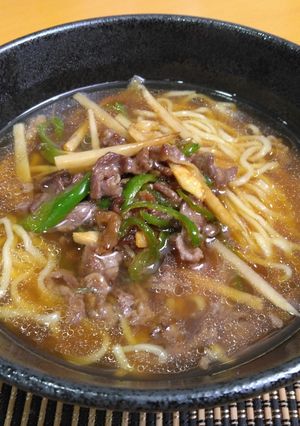 【美人レシピ】青椒肉絲麺-レシピのメイン写真