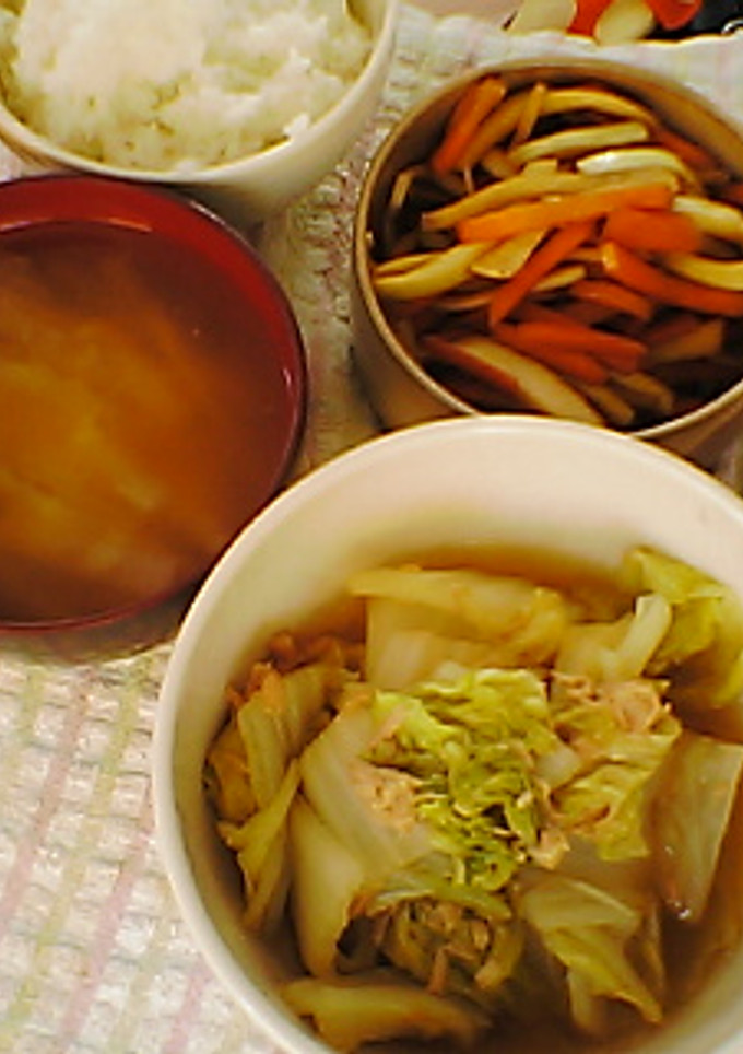 白菜とツナの煮物-レシピのメイン写真