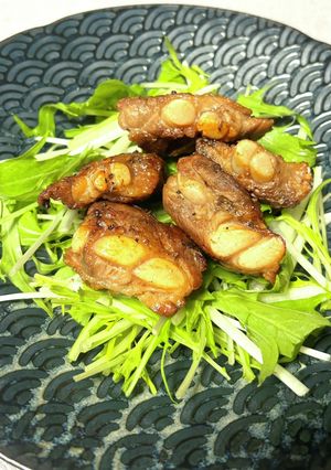 豚なんこつのにんにく醤油焼き-レシピのメイン写真